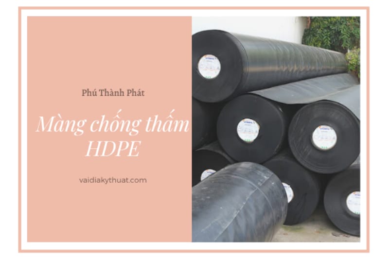 ứng dụng màng HDPE trong các công trình xây dựng hiện đại